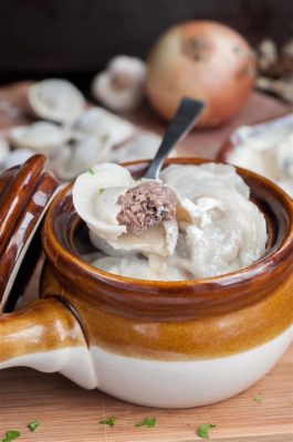  Pelmeni: พบกับความหอมกรุ่นและรสชาติเข้มข้นในหมูมะกอกของรัสเซีย!