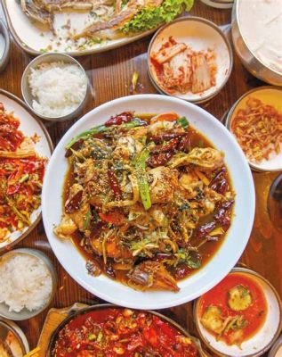  Andong Jjimdak: A Succulent Symphony of Spicy-Sweet Flavors Dancing on Your Tongue!