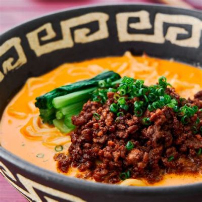  Tantanmen: A Flavorful Symphony of Spicy Depth and Umami Goodness!